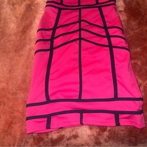 Hot pink Medium fitted XTaren dress